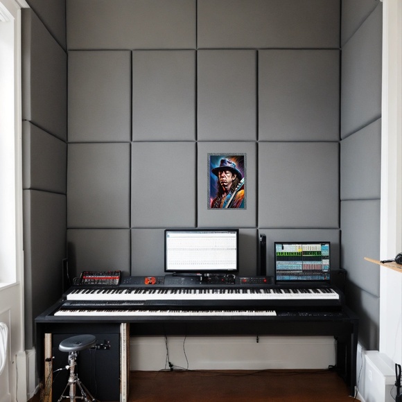 Stevie Ray - 13” x 19" Fine Art Print - only 6 signed and numbered made - Picture 5 of 5